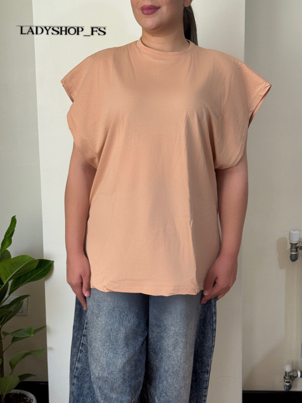 تیشرت تارزانی قواره دار زنانه پنکیکی